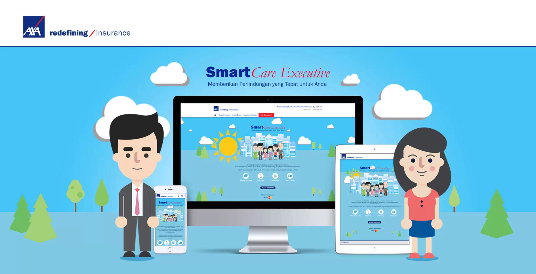 Pembuatan Website AXA Smartcare