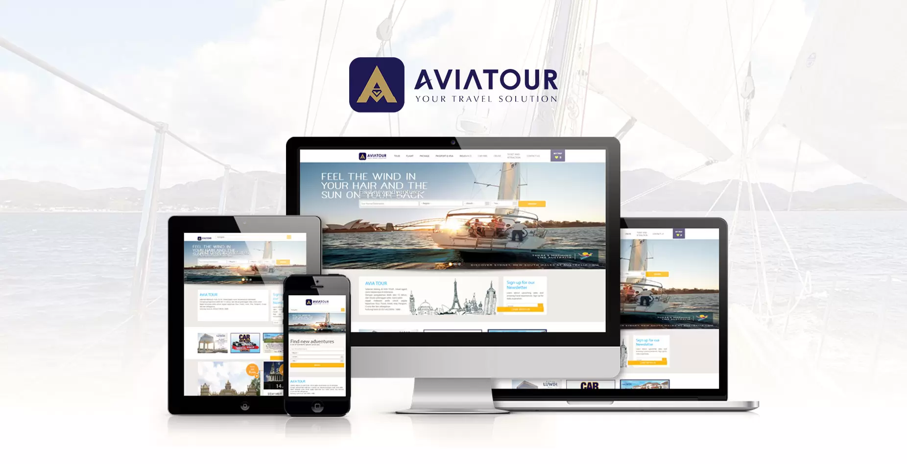 Pembuatan Website Avia Tour