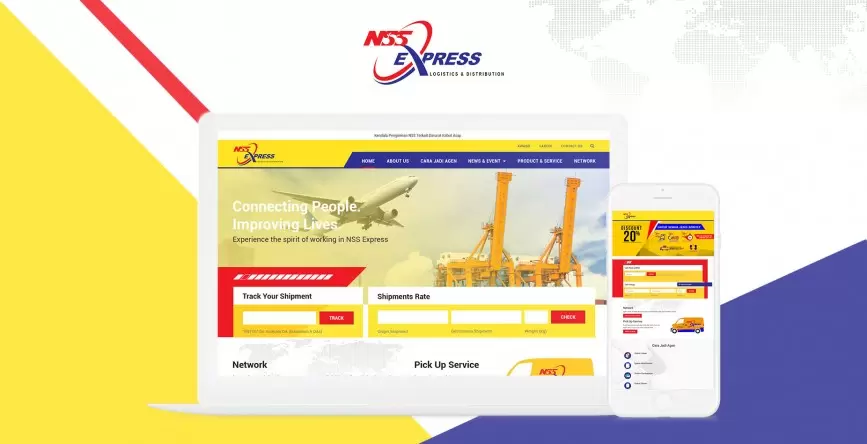 Pembuatan Website NSS Express